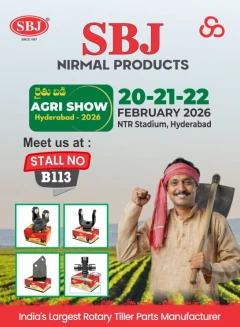 Visit SBJ Nirmal Products at Agri Show Hyderabad 2026